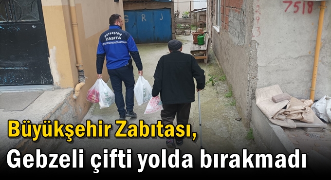Büyükşehir Zabıtası, Selahattin Amca ve Güler Teyze’yi yolda bırakmadı
