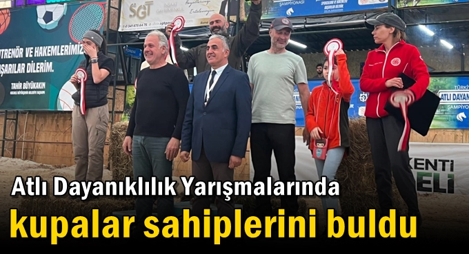 Atlı Dayanıklılık Yarışmalarında kupalar sahiplerini buldu