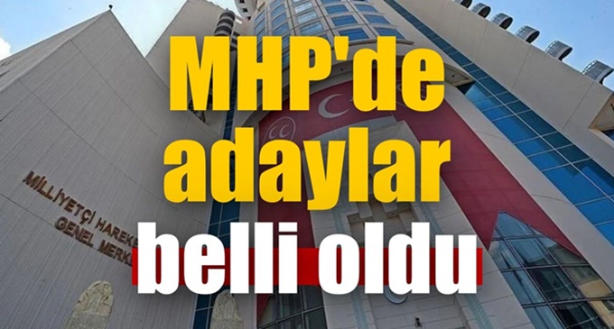 MHP Kocaeli vekil adayları belli oldu