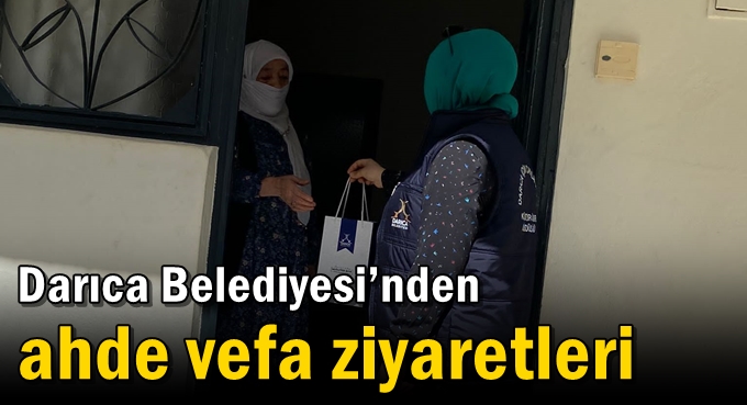 Darıca'nın çınarları tek tek ziyaret ediliyor