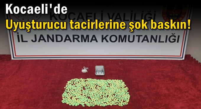 Uyuşturucu tacirlerine şok baskın!