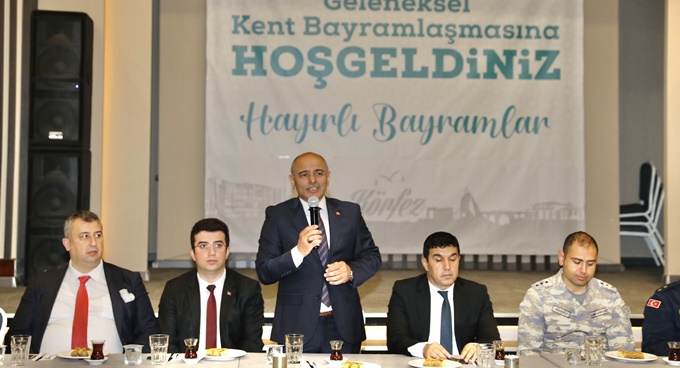 Körfez Kent Bayramlaşmasında Birlik ve Beraberlik mesajı verildi