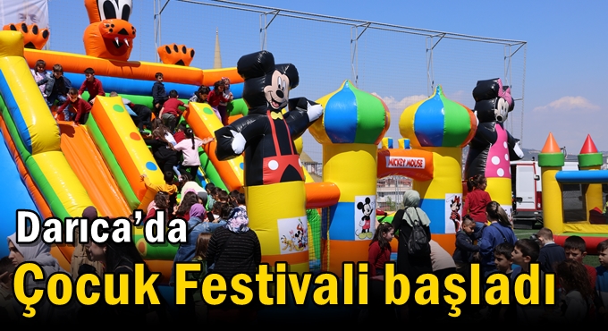 Darıca’da Çocuk Festivali başladı