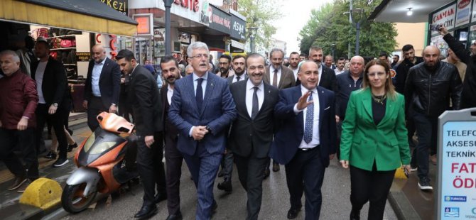 Ellibeş: “Bizim Süleyman’ımız  Erdoğan, sahip çıkmak görevimizdir”