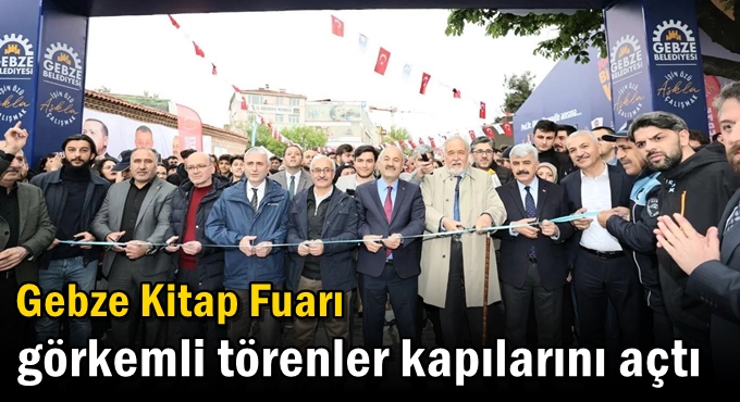 Gebze Kitap Fuarı Görkemli Törenler Kapılarını Açtı