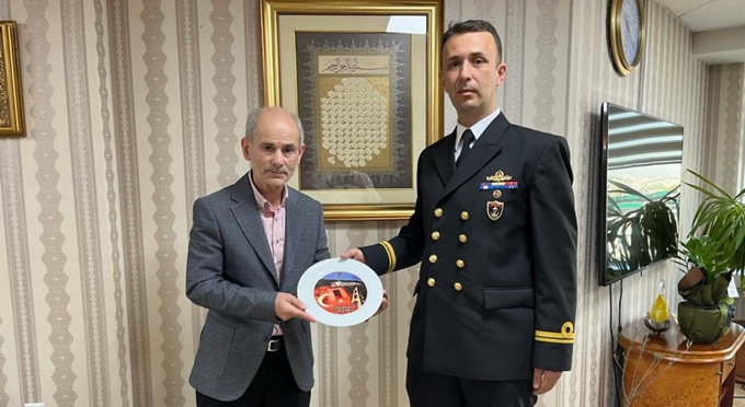 Nusret’in mürettebatından Soydabaş’a ziyaret