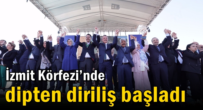 İzmit Körfezi’nde dipten diriliş başladı