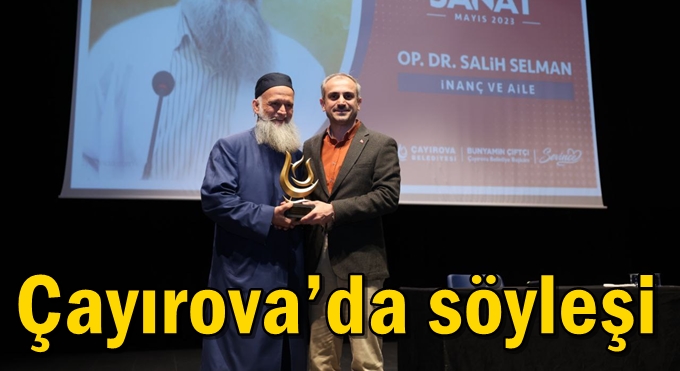 Çayırova’da söyleşi