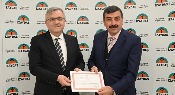 İZAYDAŞ’a Sağlık Bakanlığından Beslenme Dostu belgesi