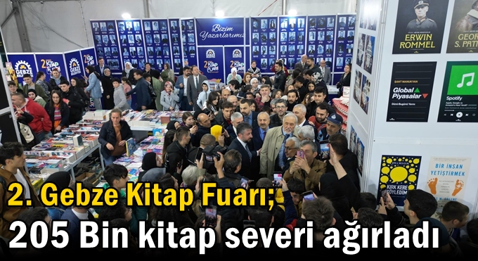 2. Gebze Kitap Fuarı;    205 Bin Kitap Severi Ağırladı