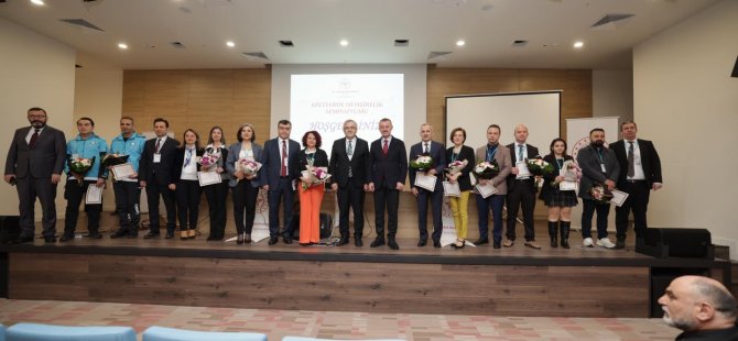 Kocaeli İl Sağlık Müdürlüğü'nden “Afetlerde Hemşirelik" Sempozyumu'