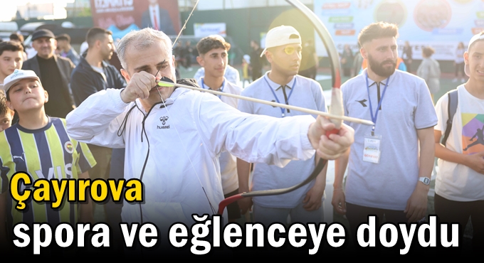 Çayırova spora ve eğlenceye doydu