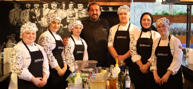 Geleceğin şeflerine ünlü şeflerden eğitim