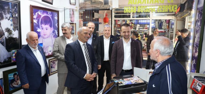 Körfez’de Cumhur İttifakı’ndan teşekkür ziyareti