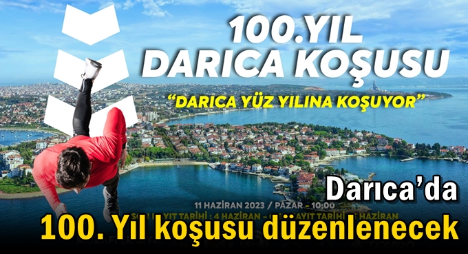 Darıca’da 100. Yıl koşusu düzenlenecek