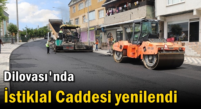 İstiklal Caddesi yenilendi