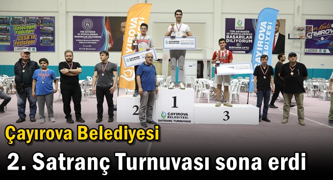 Çayırova Belediyesi 2. Satranç Turnuvası sona erdi