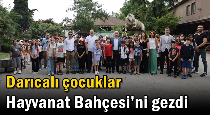 Darıcalı çocuklar Hayvanat Bahçesi’ni gezdi