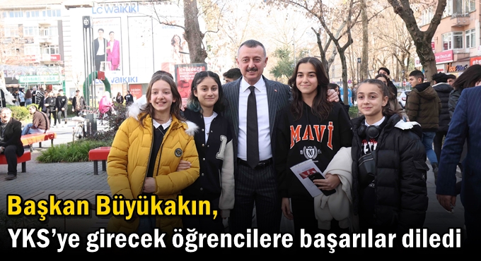 Başkan, YKS’ye girecek öğrencilere  başarılar diledi