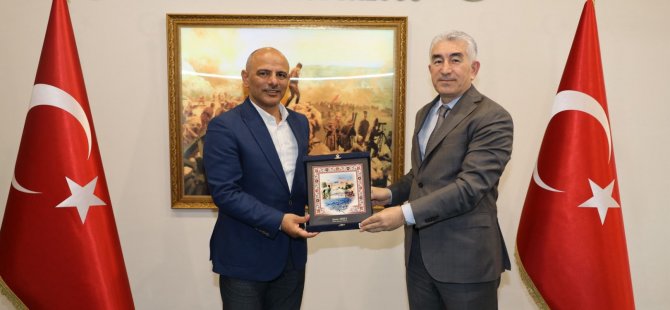 Başkan Söğüt’ten Emniyet Müdürü Karaduman’a ziyaret