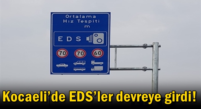 Kocaeli’de EDS’ler devreye girdi