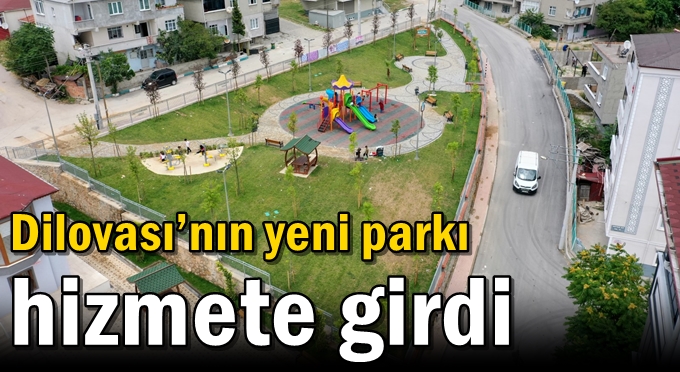 Dilovası’nın yeni parkı hizmete girdi