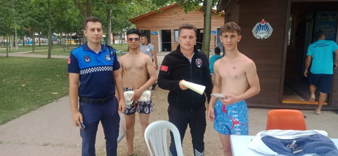 Büyükşehir Zabıtası 7/24 sahillerde görev başında