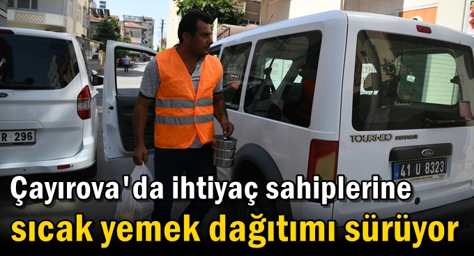 İhtiyaç sahiplerine sıcak yemek dağıtımı sürüyor