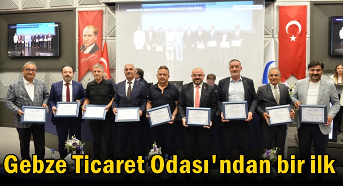 Gebze Ticaret Odası'ndan bir ilk