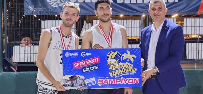 Plaj Voleybolu turnuvası çekişmeli müsabakalar ile tamamlandı