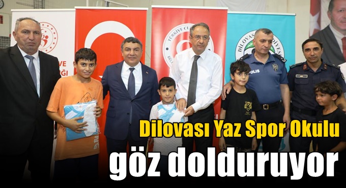 Dilovası Yaz Spor Okulu göz dolduruyor