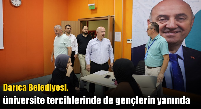 Darıca Belediyesi, üniversite tercihlerinde de gençlerin yanında