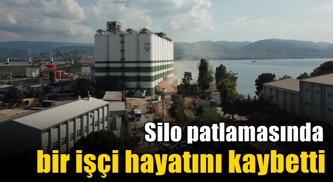 Silo patlamasında bir işçi hayatını kaybetti