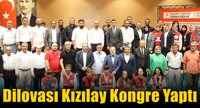 Dilovası Kızılay Kongre Yaptı