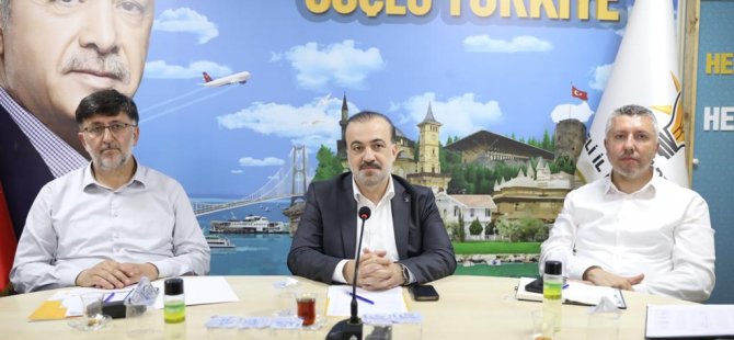 AK Parti, haftalık yönetim toplantısını yaptı