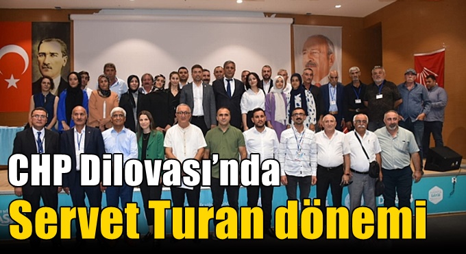CHP Dilovası’nda Servet Turan dönemi