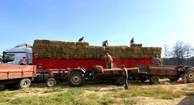 Kocaeli’den, Çanakkale’deki yangın mağduru çiftçilere destek