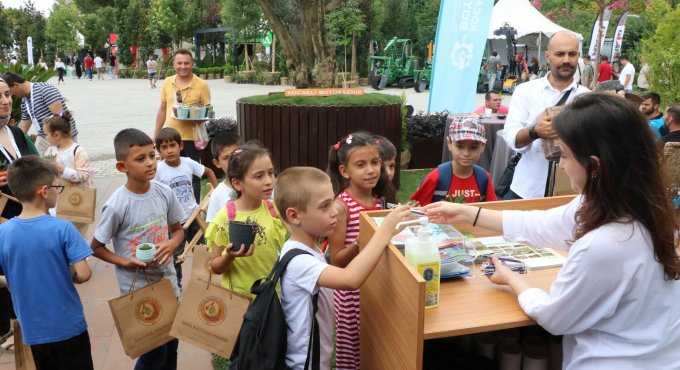 Peyzaj fuarında Büyükşehir’e yoğun ilgi