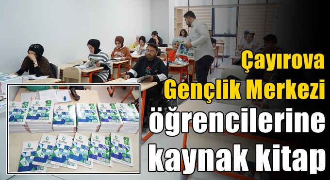 Gençlik Merkezi öğrencilerine kaynak kitap