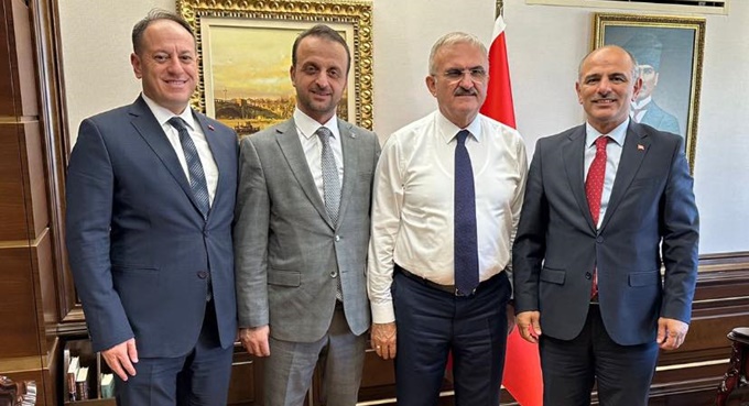 Başkan Söğüt’ten İçişleri Bakan Yardımcısı Münir Karaloğlu’na Ziyaret