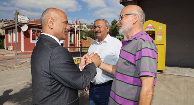 Başkan Söğüt, Atalar Mahallesi’ndeydi