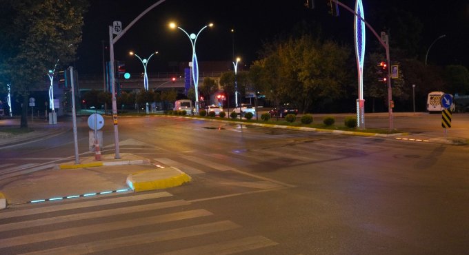 Yaya güvenliğinde LED’li sistem devrede