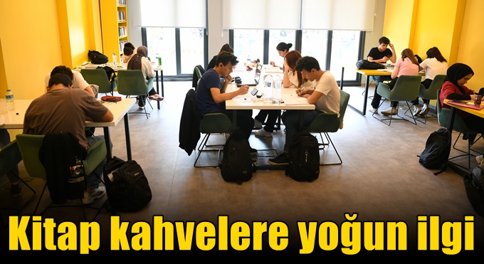 Kitap kahvelere yoğun ilgi