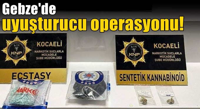 Kocaeli'de uyuşturucu operasyonunda 4 şüpheli tutuklandı