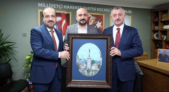 Büyükakın,  MHP İl Başkanı Demirbaş’ı tebrik etti