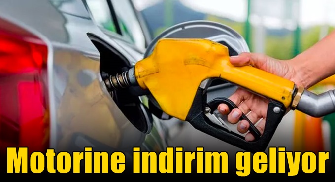 Motorine indirim geliyor