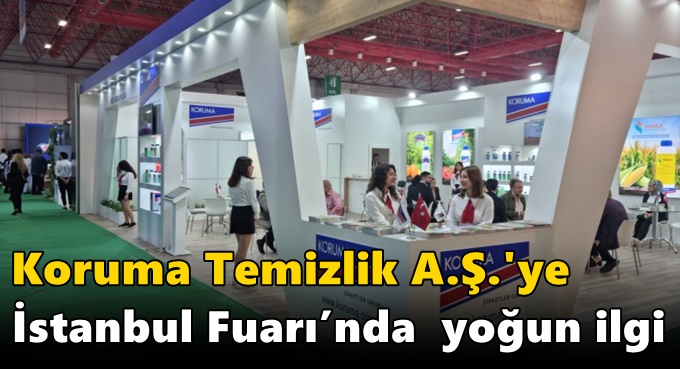 Koruma Temizlik A.Ş., Beauty İstanbul Fuarı’nda  yoğun ilgi gördü