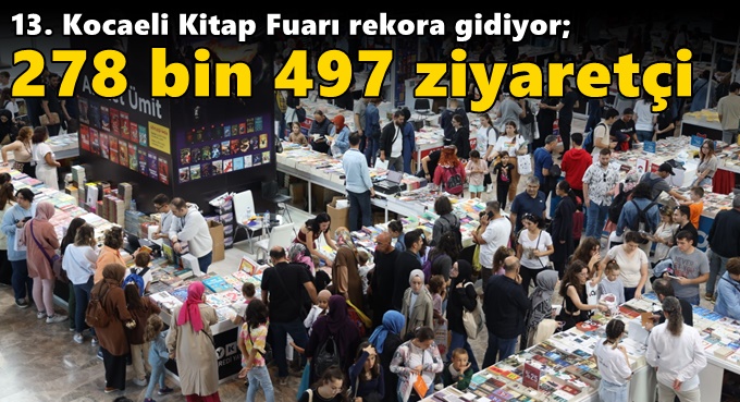 13. Kocaeli Kitap Fuarı rekora gidiyor