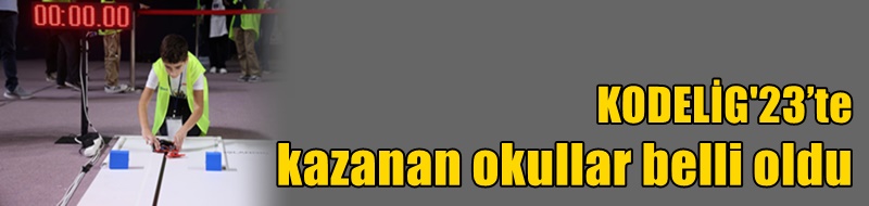 KODELİG'23’te kazanan okullar belli oldu