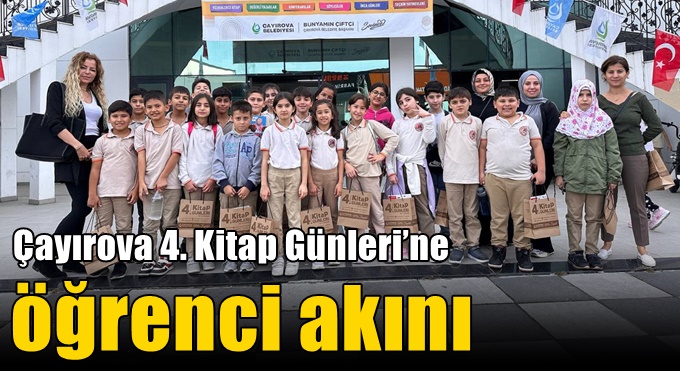 Çayırova 4. Kitap Günleri’ne öğrenci akını
